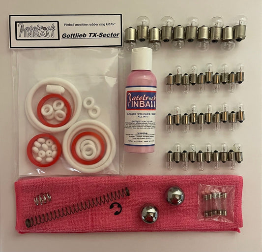 Gottlieb TX-Sector Pinball Machine Maintenance Kit