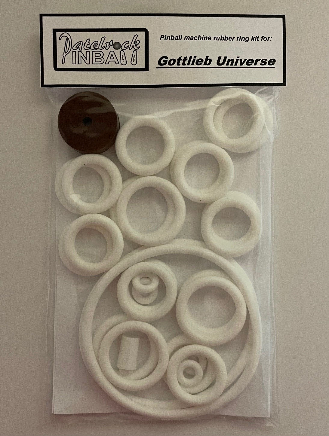 Gottlieb Universe Pinball Machine Rubber Ring Kit