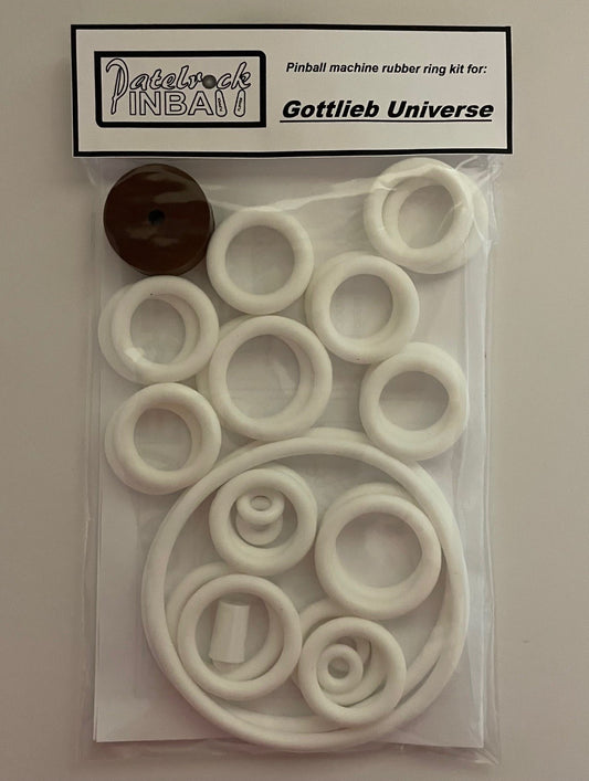 Gottlieb Universe Pinball Machine Rubber Ring Kit