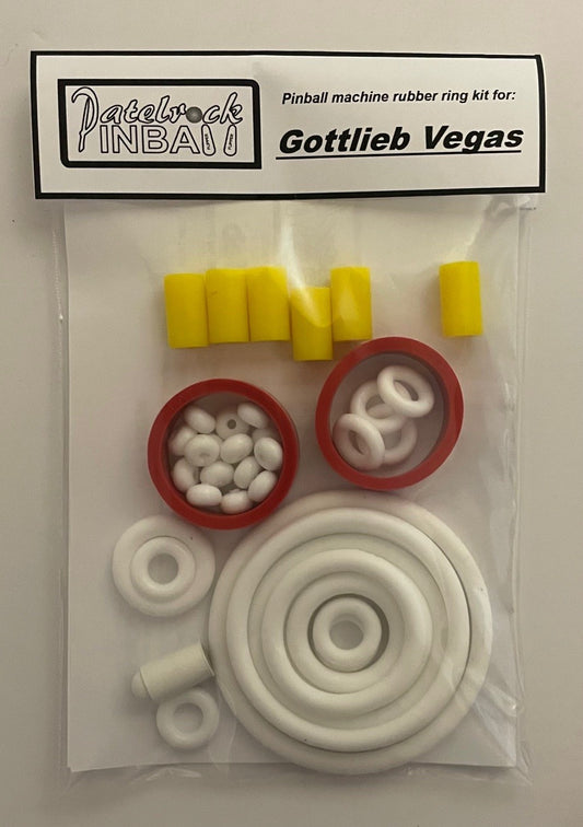Gottlieb Vegas Pinball Machine Rubber Ring Kit