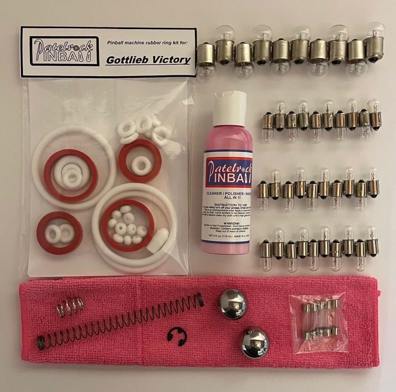 Gottlieb Victory Pinball Machine Maintenance Kit