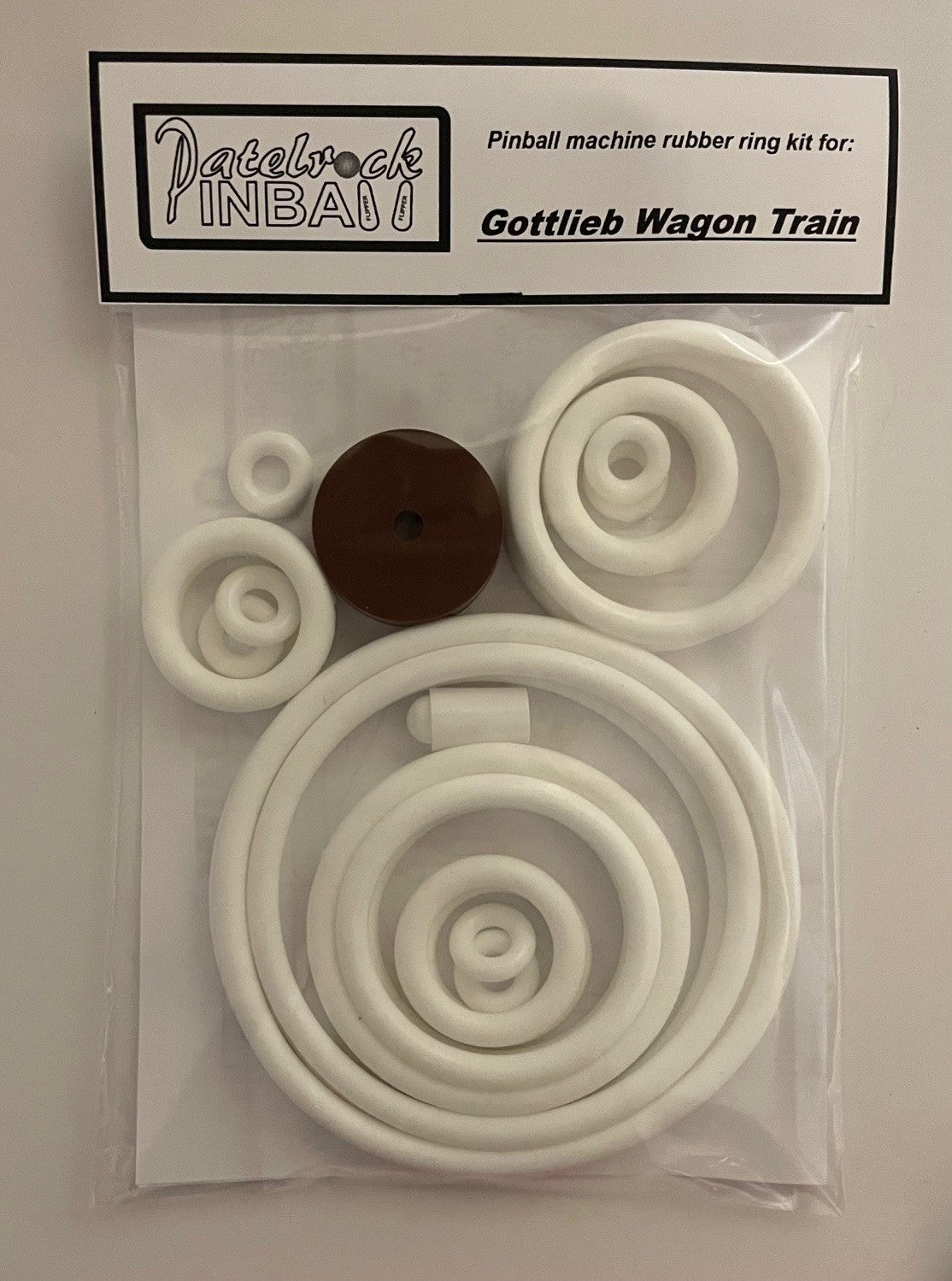 Gottlieb Wagon Train Pinball Machine Rubber Ring Kit