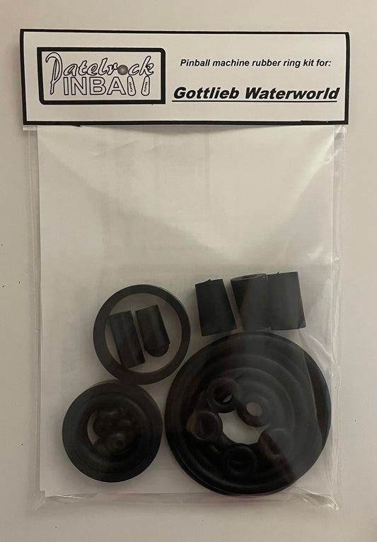 Gottlieb Waterworld Pinball Machine Rubber Ring Kit