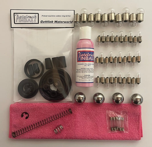Gottlieb Waterworld Pinball Machine Maintenance Kit