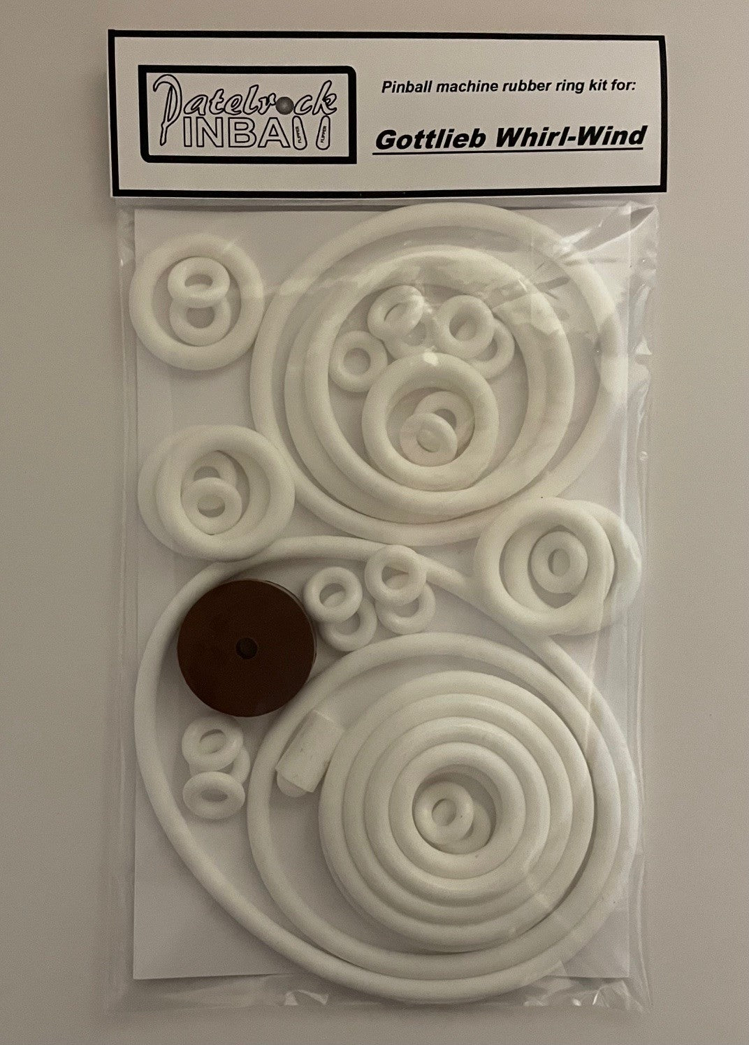 Gottlieb Whirl-Wind Pinball Machine Rubber Ring Kit