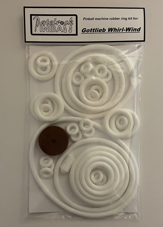 Gottlieb Whirl-Wind Pinball Machine Rubber Ring Kit