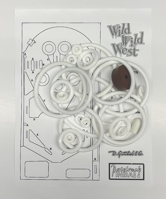 Gottlieb Wild Wild West Pinball Machine Maintenance Kit