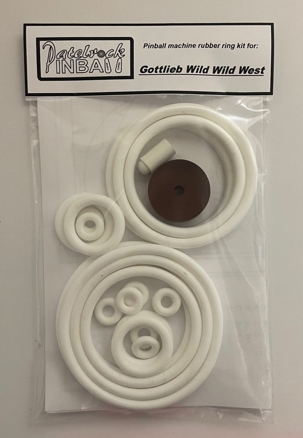 Gottlieb Wild Wild West Pinball Machine Rubber Ring Kit
