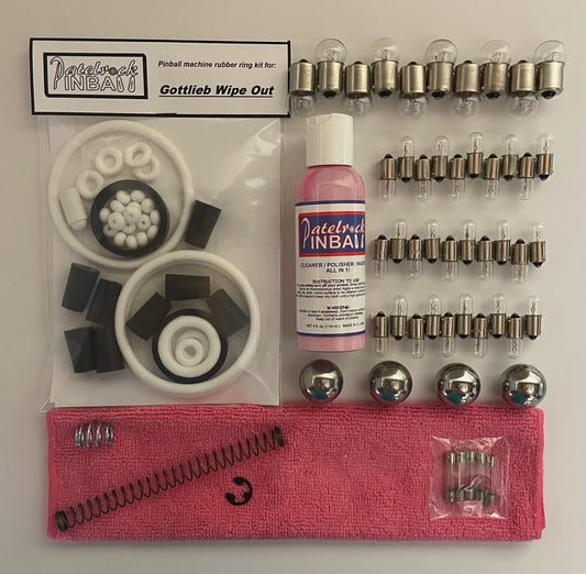Gottlieb Wipe Out Pinball Machine Maintenance Kit