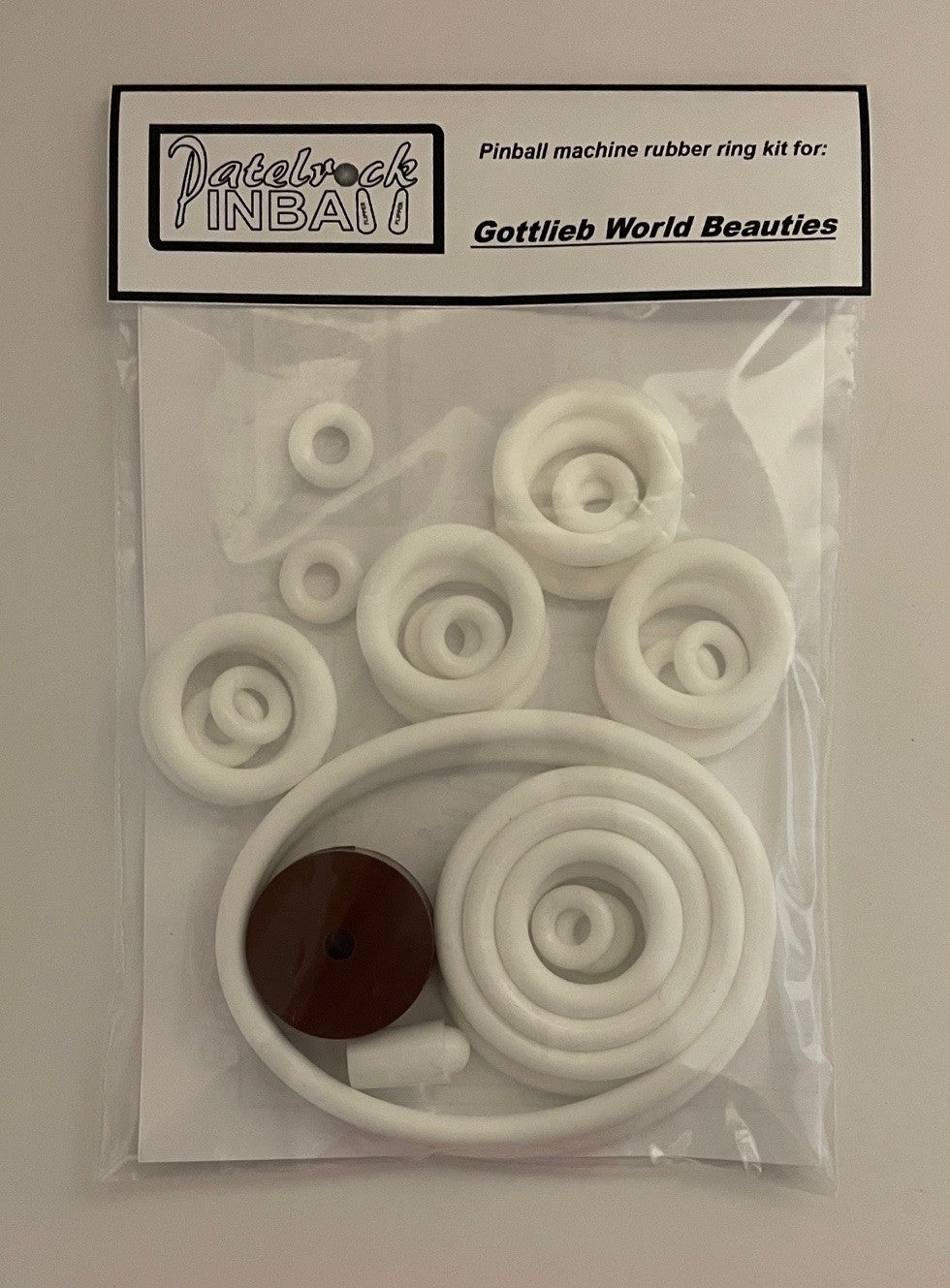 Gottlieb World Beauties Pinball Machine Rubber Ring Kit