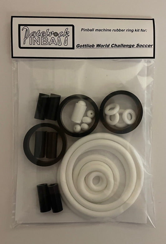 Gottlieb World Challenge Soccer Pinball Machine Rubber Ring Kit