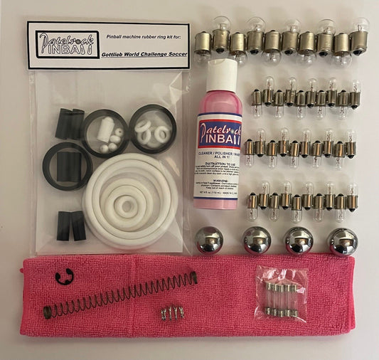 Gottlieb World Challenge Soccer Pinball Machine Maintenance Kit