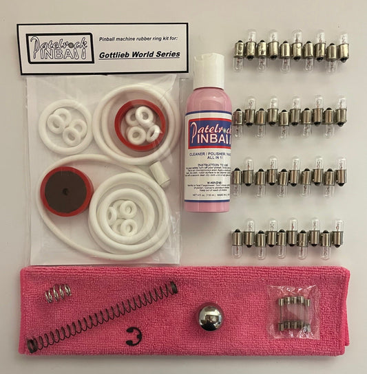 Gottlieb World Series Pinball Machine Maintenance Kit