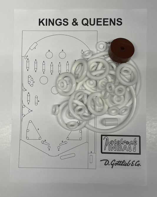 Gottlieb Kings & Queens Pinball Machine Maintenance Kit