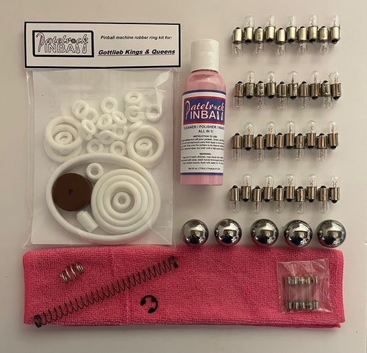 Gottlieb Kings & Queens Pinball Machine Maintenance Kit