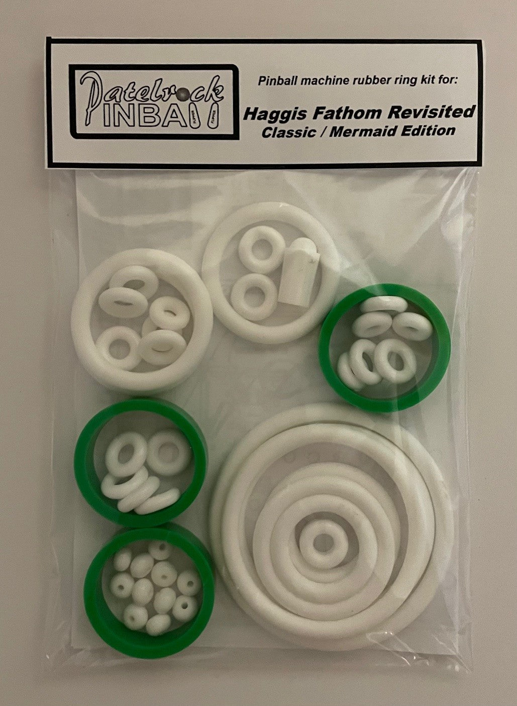 Haggis Fathom Revisited Classic | Mermaid Pinball Machine Rubber Ring Kit