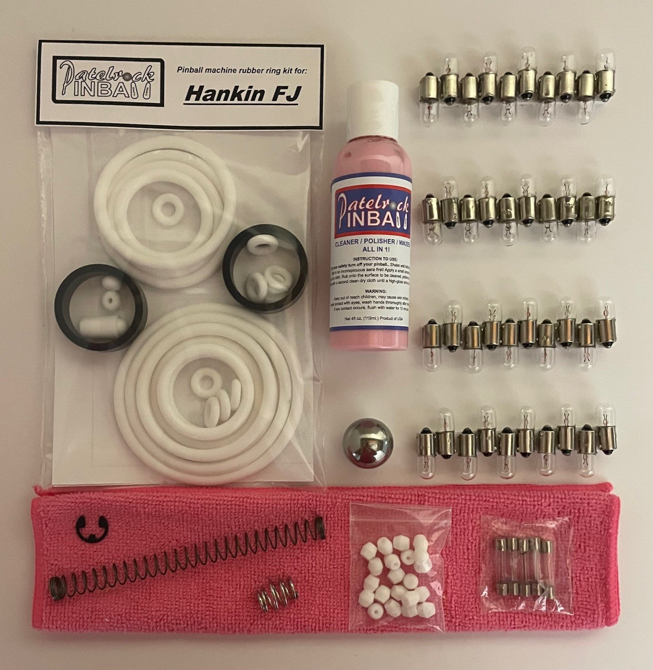 Hankin FJ Pinball Machine Maintenance Kit