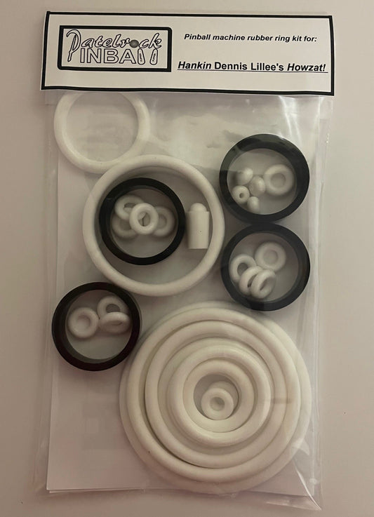 Hankin Dennis Lillee's Howzat! Pinball Machine Rubber Ring Kit