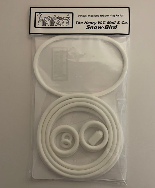 The Henry W.T. Mali & CO Inc. Snowbird Pinball Machine Rubber Ring Kit
