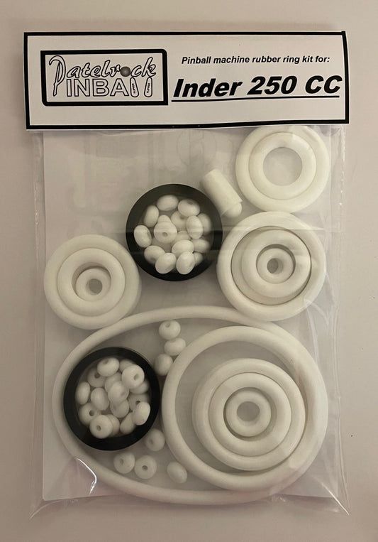 Inder 250 CC | 250 C.C. Pinball Machine Rubber Ring Kit