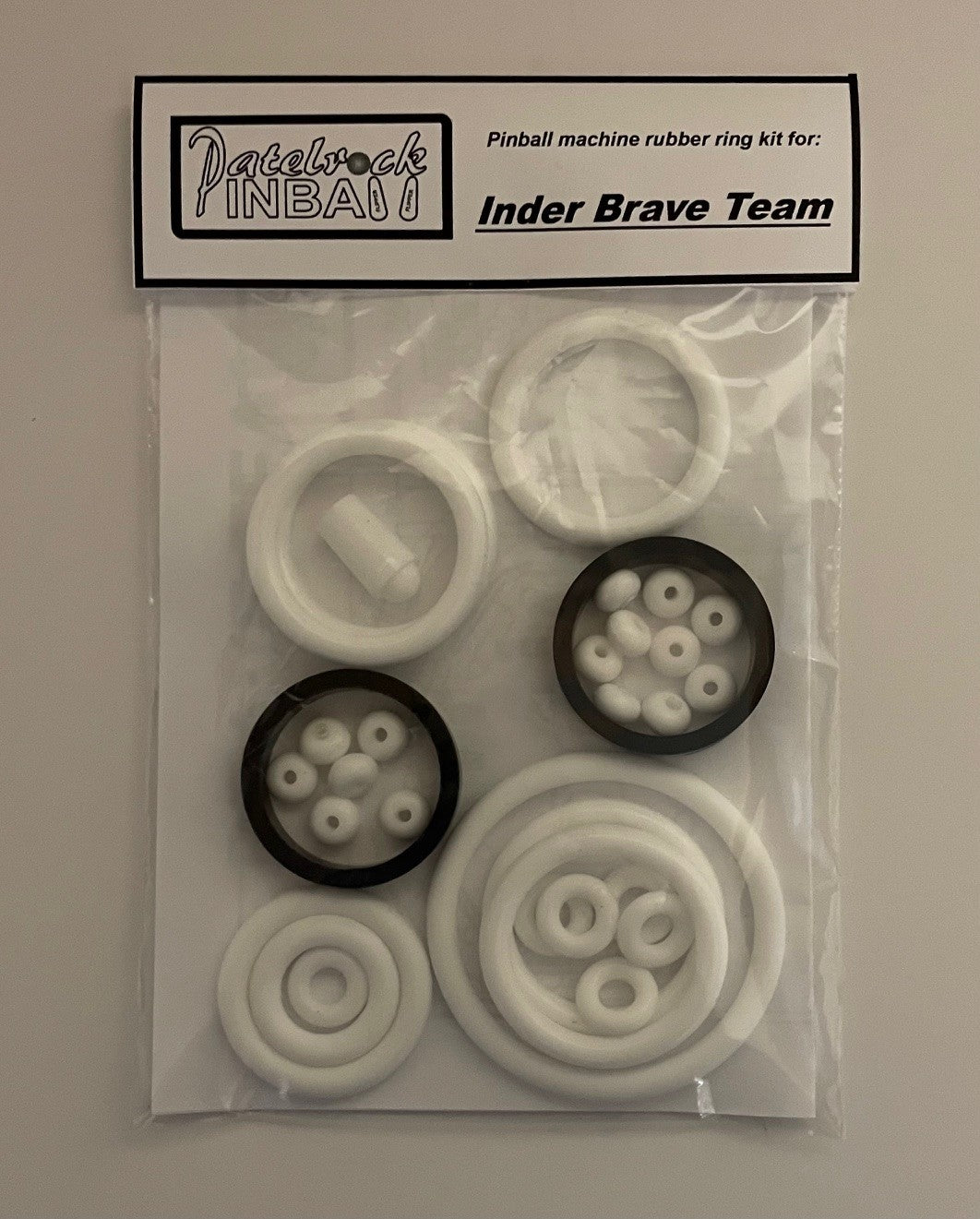 Inder Brave Team Pinball Machine Rubber Ring Kit