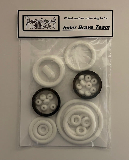 Inder Brave Team Pinball Machine Rubber Ring Kit