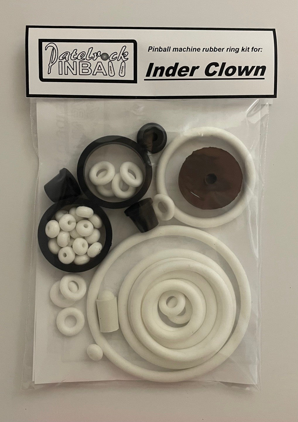 Inder Clown Pinball Machine Rubber Ring Kit