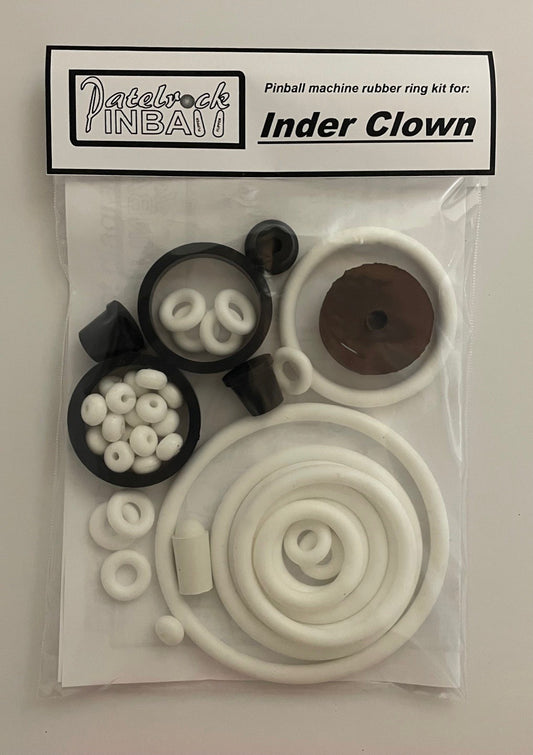 Inder Clown Pinball Machine Rubber Ring Kit