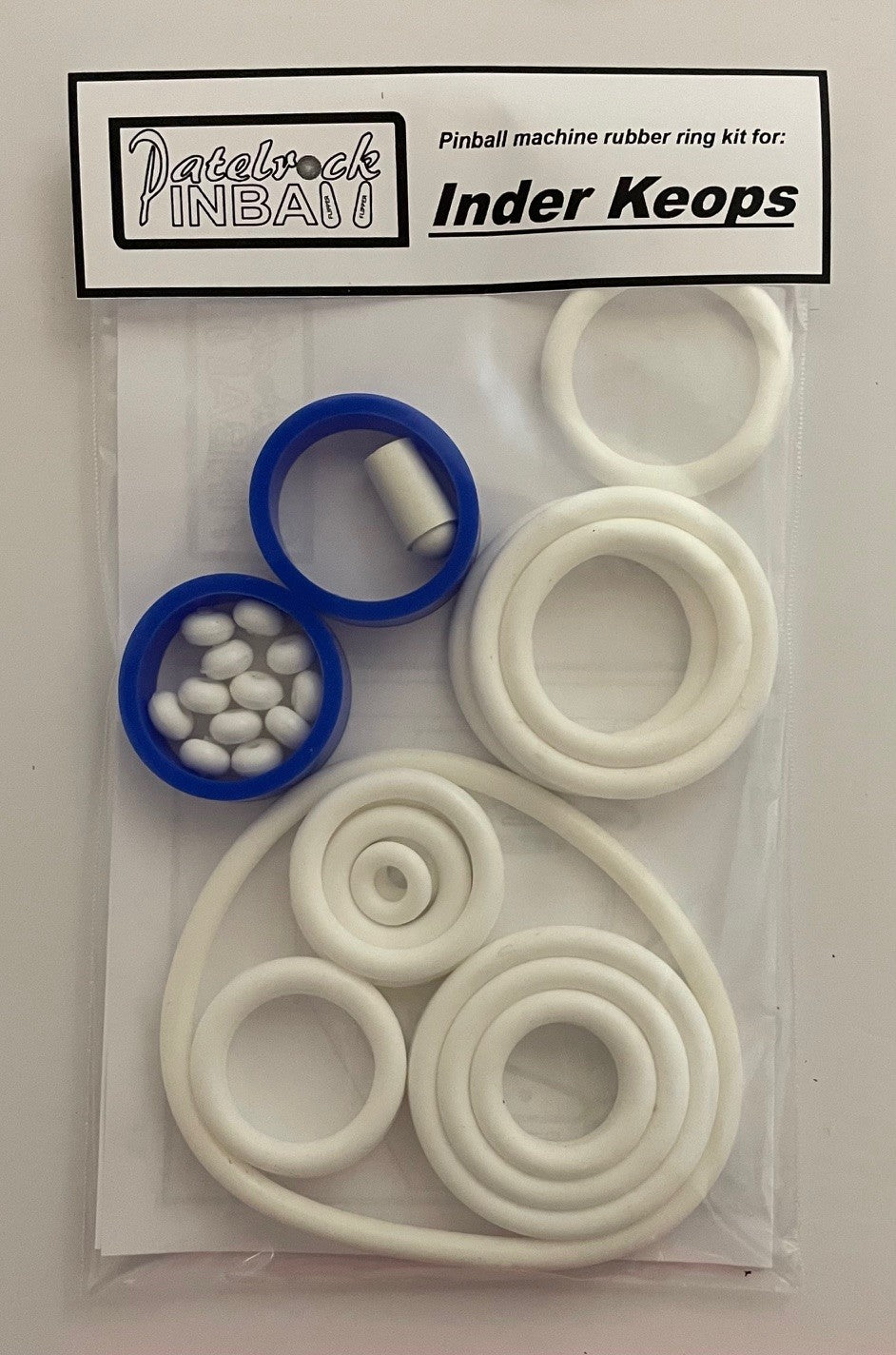 Inder Keops Pinball Machine Rubber Ring Kit