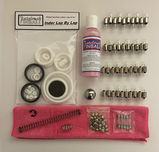 Inder Lap by Lap Pinball Machine Maintenance Kit