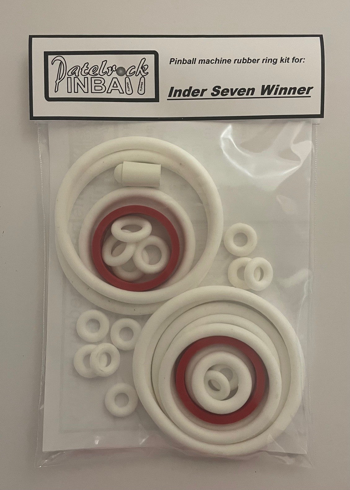 Inder Seven Winner Pinball Machine Rubber Ring Kit