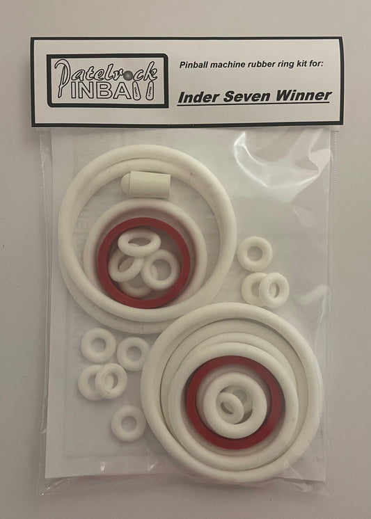 Inder Seven Winner Pinball Machine Rubber Ring Kit