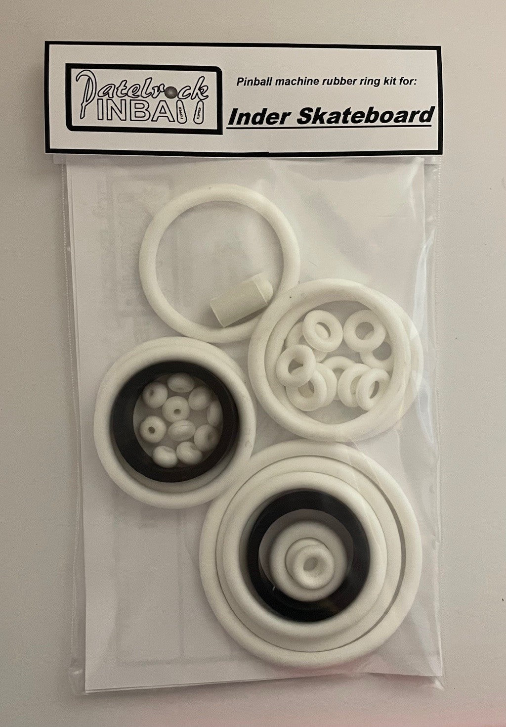 Inder Skateboard Pinball Machine Rubber Ring Kit