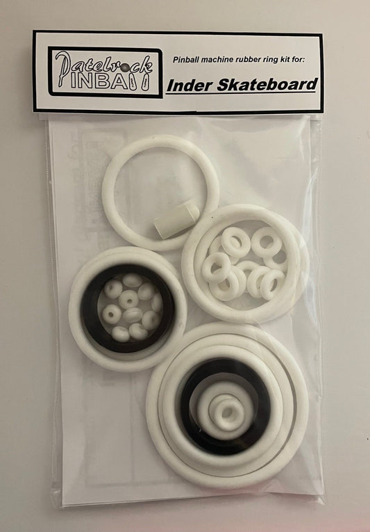 Inder Skateboard Pinball Machine Rubber Ring Kit