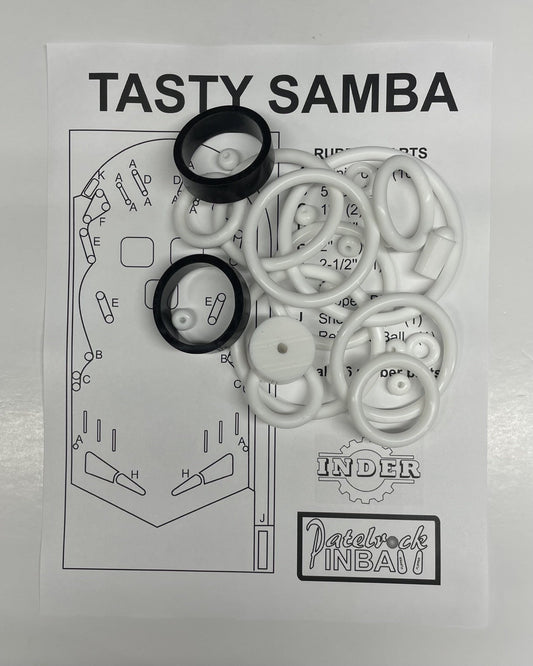Inder Tasty Samba Pinball Machine Rubber Ring Kit