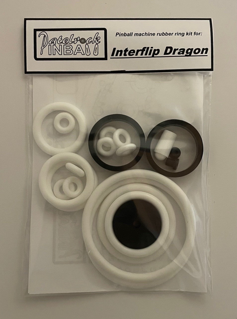 Interflip Dragon Pinball Machine Rubber Ring Kit