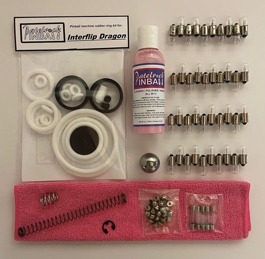 Interflip Dragon Pinball Machine Maintenance Kit