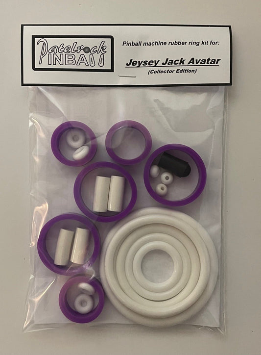 Jersey Jack Pinball Avatar Collector's Edition Pinball Machine Rubber Ring Kit