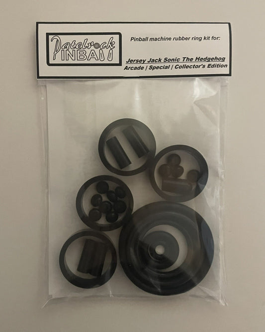 Jersey Jack Sonic Arcade | Special | Collector's Edition Pinball Machine Rubber Ring Kit