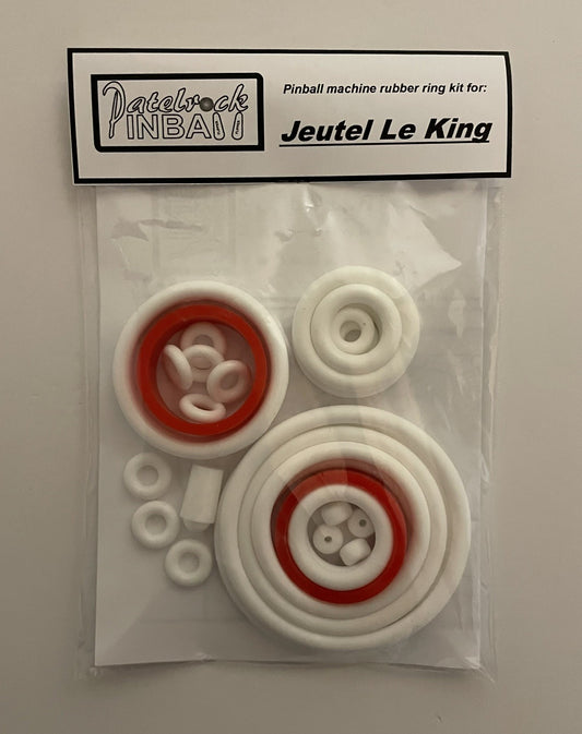 Jeutel Le King Pinball Machine Rubber Ring Kit