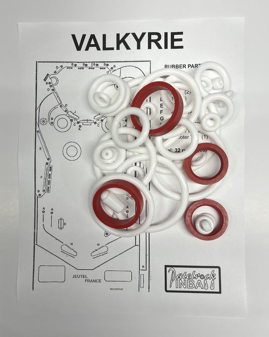 Jeutel Valkyrie Pinball Machine Rubber Ring Kit