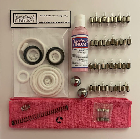 Juegos Populares America 1492 Pinball Machine Maintenance Kit