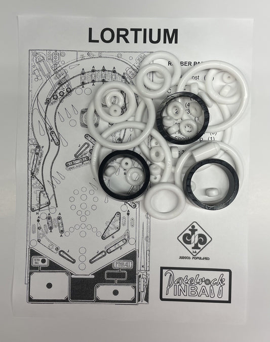 Juegos Populares Lortium Pinball Machine Rubber Ring Kit