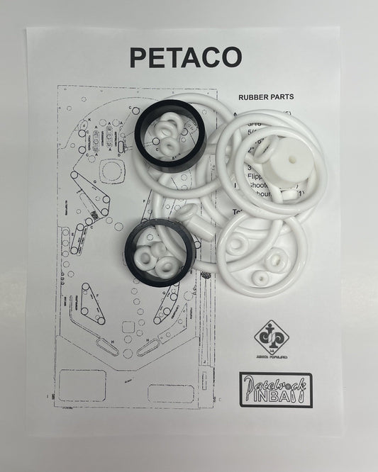 Juegos Populares Petaco Pinball Machine Rubber Ring Kit
