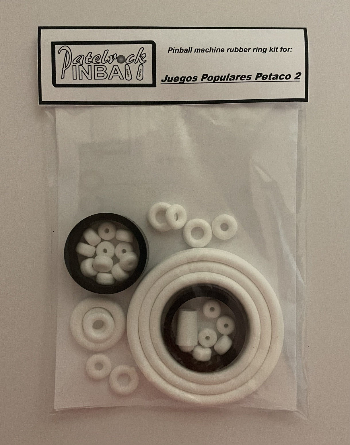 Juegos Populares Petaco 2 Pinball Machine Rubber Ring Kit