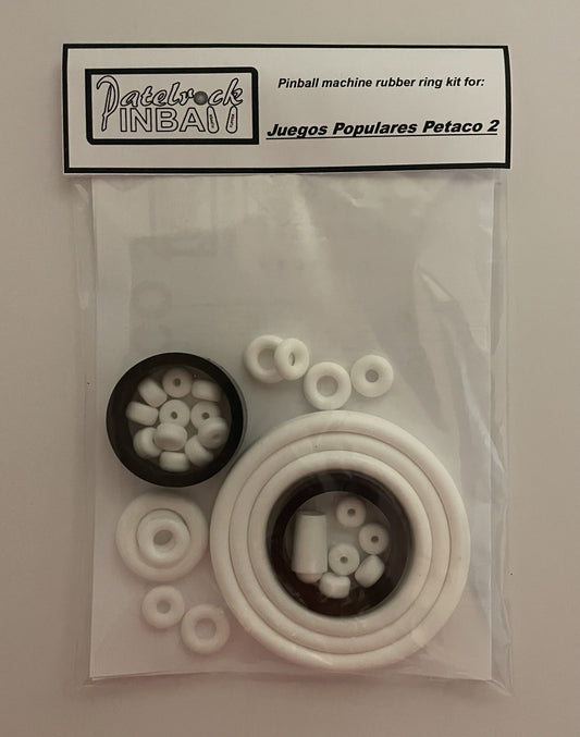 Juegos Populares Petaco 2 Pinball Machine Rubber Ring Kit
