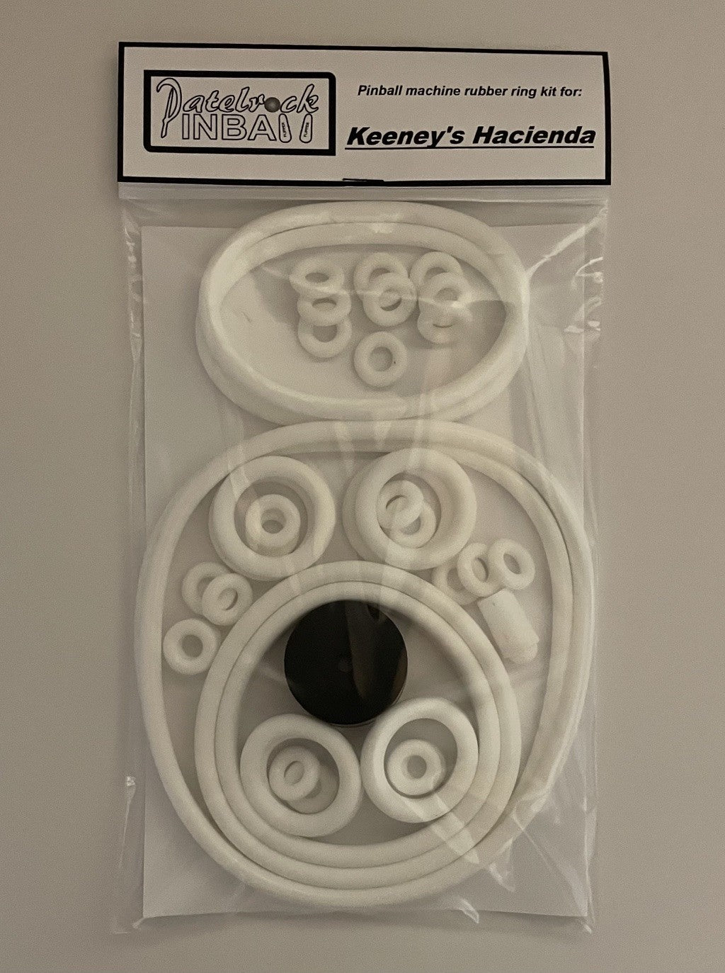 Keeney's Hacienda Pinball Machine Rubber Ring Kit
