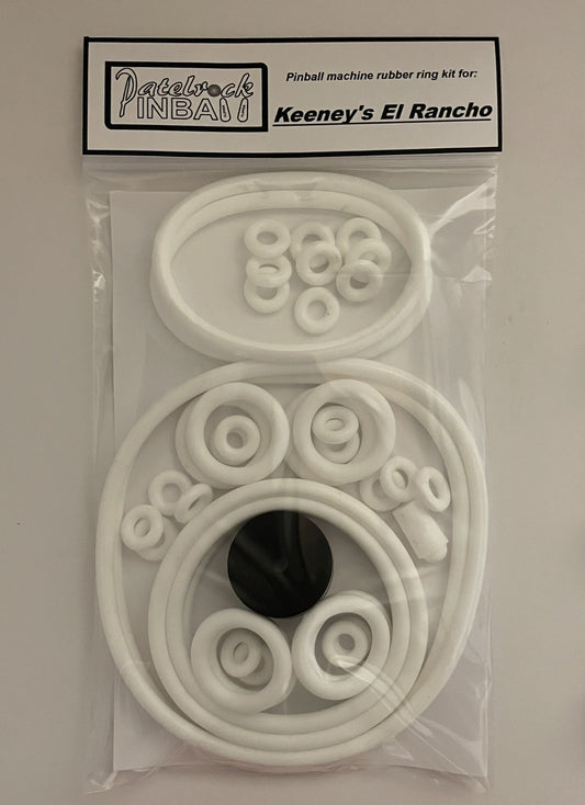 Keeney's El Rancho Pinball Machine Rubber Ring Kit