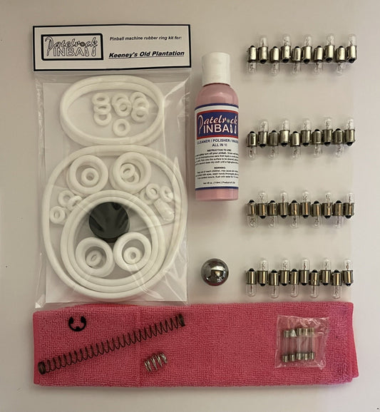 Keeney's Old Plantation Pinball Machine Maintenance Kit