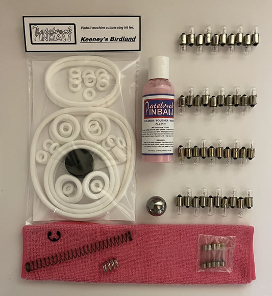 Keeney's Birdland Pinball Machine Maintenance Kit